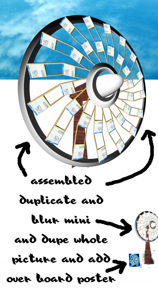 Creation of Windmill 3001: Step 6